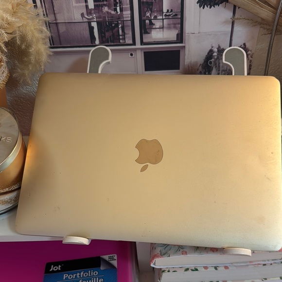 Gold Apple MacBook